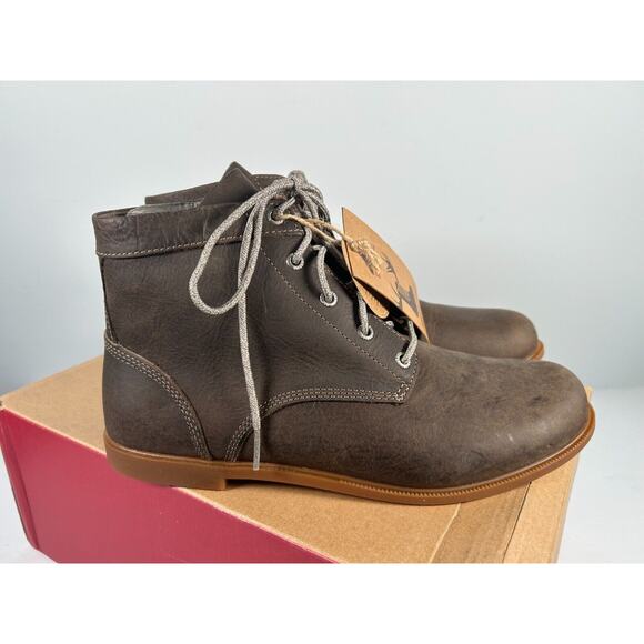 NEW Kodiak Womens Fossil Leather 5 in Low Rider Original Ankle Boots US Size 9.5 - Picture 7 of 13